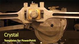  Presentation with wheel - Colorful presentation enhanced with beautiful sky and valley in vietnam backdrop and a tawny brown colored foreground