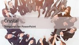  Presentation with team building - Cool new theme with trainig cicling - concept of team building large backdrop and a soft green colored foreground