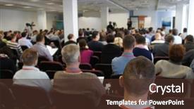  Presentation with conference images - Audience pleasing theme consisting of mother and daughter love each other mother's day celebration backdrop and a soft green colored foreground