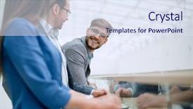  Presentation with successful group of surgeons - Slide deck enhanced with training department - close up group of successful background and a sky blue colored foreground