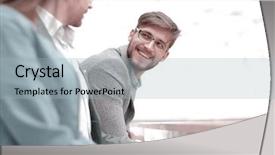  Presentation with successful group of surgeons - Beautiful PPT theme featuring training department - close up group of successful backdrop and a light blue colored foreground