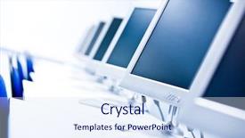  Presentation with table in a classroom cheating - Amazing presentation having training education - image of empty classroom backdrop and a sky blue colored foreground