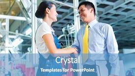  Presentation with job training - Cool new slide deck with indonesian seamstress is new assigned in an asian textile factory the foreman gives her training for the new job backdrop and a teal colored foreground