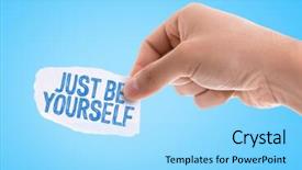  Presentation with self - Audience pleasing slide deck consisting of belive self - piece of paper backdrop and a arctic colored foreground