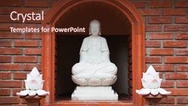  Presentation with vietnam hanoi - Audience pleasing slides consisting of tran quoc temple in hanoi backdrop and a tawny brown colored foreground