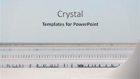  Presentation with pink simple - Cool new slide set with tranquil-minimalist-landscape-with-smooth backdrop and a light gray colored foreground