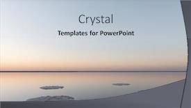  Presentation with tranquil - Cool new presentation design with tranquil-minimalist-landscape-with-smooth backdrop and a lemonade colored foreground