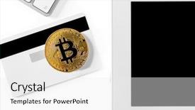  Presentation with transfer - PPT layouts with transfer of the dollar background and a white colored foreground