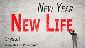  Presentation with work life balance scales business - Amazing slide deck having transformation leader - asian business man write words backdrop and a light gray colored foreground