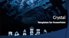  Presentation with artificial intelligence - Slides with transistor - chess game being played background and a black colored foreground