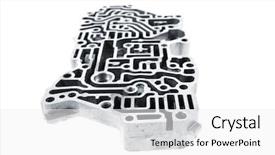  Presentation with control valve - Colorful presentation theme enhanced with transmission control center variator gearbox backdrop and a white colored foreground
