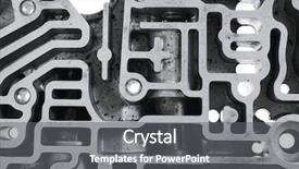  Presentation with control valve - Colorful PPT theme enhanced with transmission control center variator gearbox backdrop and a gray colored foreground