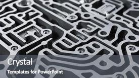  Presentation with control valve - Beautiful PPT layouts featuring transmission control center variator gearbox backdrop and a gray colored foreground