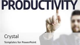  Presentation with innovation - Beautiful presentation theme featuring transparent board with text productivity backdrop and a white colored foreground