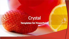  Presentation with hot tea - Audience pleasing presentation design consisting of transparent ceramic - glass cup of hot aromatic backdrop and a crimson colored foreground