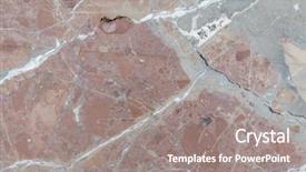  Presentation with marble - Slide set enhanced with transparent ceramic - marble stone closeup background and a gray colored foreground