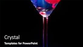  Presentation with cherry - Amazing theme having transparent-cherry-cocktail-on-black backdrop and a black colored foreground