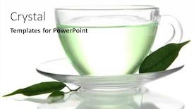  Presentation with green tea - 