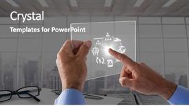  Presentation with composite material glass fiber - PPT theme enhanced with transparent world map white - digital composite of man holding background and a gray colored foreground