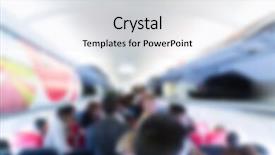  Presentation with blue shadows abstract - Beautiful theme featuring transpors - abstract blur plane cabin backdrop and a  colored foreground