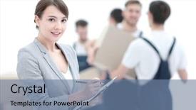  Presentation with pharmacy documents - Amazing theme having wheeler - businessman with documents creating backdrop and a seafoam green colored foreground