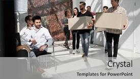  Presentation with new office - Amazing presentation having transport projects - creative business team brings cardboard backdrop and a light gray colored foreground