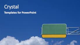  Presentation with roadside - PPT theme enhanced with black snake choking a little white mouse close-up background and a dark gray colored foreground