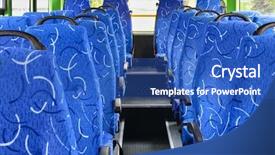  Presentation with passengers - PPT theme consisting of rice in a cup on wood background background and a gray colored foreground