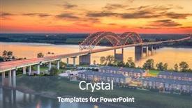  Presentation with tennessee - Audience pleasing PPT layouts consisting of transportation - memphis tennessee usa at hernando backdrop and a ocean colored foreground