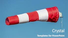  Presentation with law blue sky scales of justice - Cool new slides with transportation climate change - windsock against a blue sky backdrop and a teal colored foreground