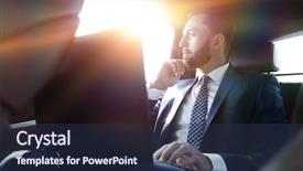  Presentation with transportation - Amazing presentation having transportation interactive - businessman working with laptop backdrop and a  colored foreground