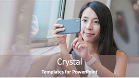  Presentation with happy smiling woman dental health - Colorful slide deck enhanced with transportation mrt - happy woman visit taipei city backdrop and a coral colored foreground