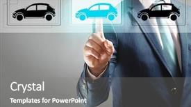  Presentation with anatomy lungs icon of lung - Cool new presentation theme with transportation solution - businessman touching icon of car backdrop and a gray colored foreground