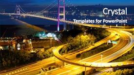  Presentation with transportation - Beautiful presentation theme featuring  backdrop and a  colored foreground