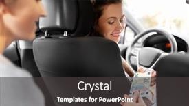  Presentation with payment - Colorful slide set enhanced with transportation-vehicle-and-payment-concept backdrop and a dark gray colored foreground