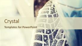  Presentation with transportation - PPT layouts with transportation winter and vehicle concept background and a  colored foreground