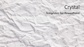  Presentation with garbage - Cool new presentation design with trash garbage - texture of crushed paper backdrop and a  colored foreground