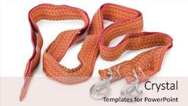  Presentation with towing - Theme featuring trasportation - car towing rope with metal background and a lemonade colored foreground