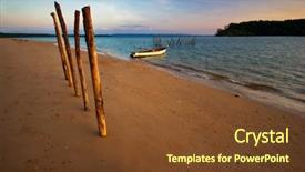  Presentation with tropical beach party - Amazing presentation having trat koh mak island kingdom backdrop and a  colored foreground