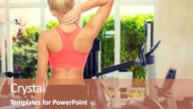  Presentation with trauma - Slide set consisting of trauma center - fitness healthcare and medicine concept background and a  colored foreground