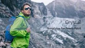  Presentation with new zealand - Slide set enhanced with travel-adventure-in-new-zealand background and a light blue colored foreground