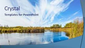  Presentation with world travel - PPT layouts consisting of travel around the world background and a sky blue colored foreground