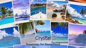  Presentation with shots - Amazing PPT layouts having travel background my photo backdrop and a light blue colored foreground