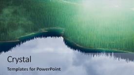  Presentation with canadian culture canada china national - Presentation theme enhanced with travel canada - canadian mountains background and a  colored foreground