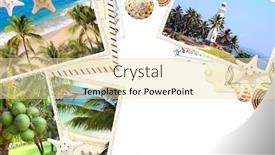  Presentation with space travel - Amazing slide deck having travel-concept-vintage-photos-retro backdrop and a blonde colored foreground