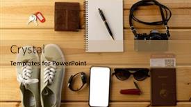  Presentation with space travel - 