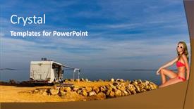  Presentation with croatia - Audience pleasing PPT layouts consisting of travel-europe-by-motorhome-attractive backdrop and a teal colored foreground