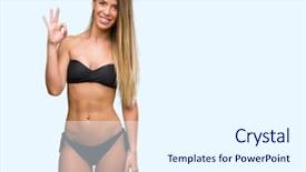  Presentation with black woman - Colorful presentation design enhanced with travel excel - beautiful young woman wearing black backdrop and a  colored foreground