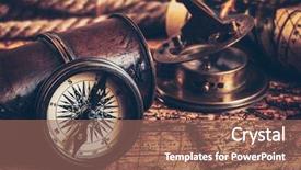  Presentation with vintage world travel - Presentation theme with travel geography navigation concept still background and a violet colored foreground