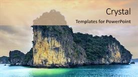  Presentation with vietnam hanoi - Colorful slide set enhanced with beauty bar - portrait of young beautiful woman backdrop and a dark gray colored foreground